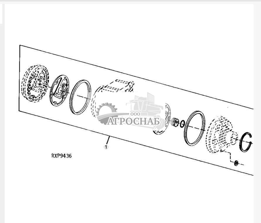 COMPRESSOR PARTS (FOR R134A REFRIGERANT) 